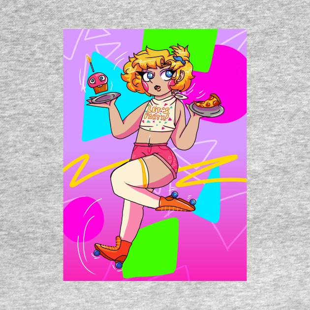 Toy Chica Gijinka by spaceagebarbie